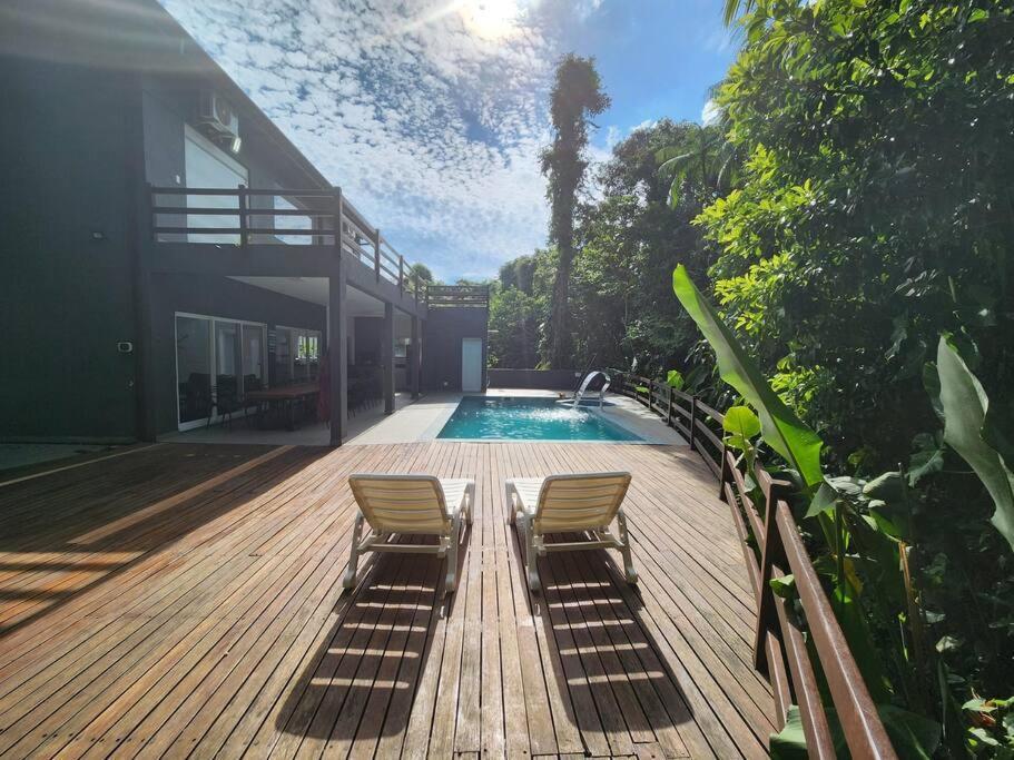 Magnifica Casa Praia Bertioga Guaratuba Sun House Eksteriør billede