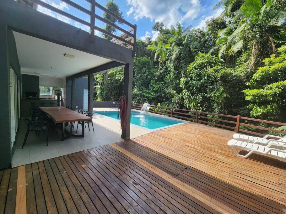 Magnifica Casa Praia Bertioga Guaratuba Sun House Eksteriør billede